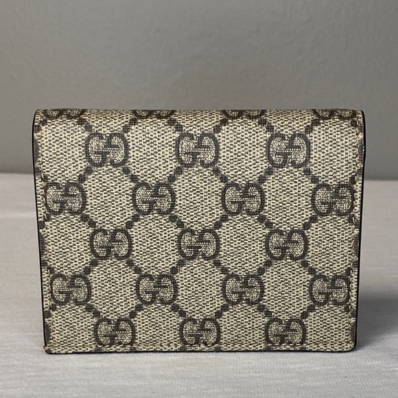 Gucci Cherry GG Supreme PVC Wallet - Picture 4 of 12